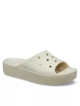 Мюли Crocs, бежевый