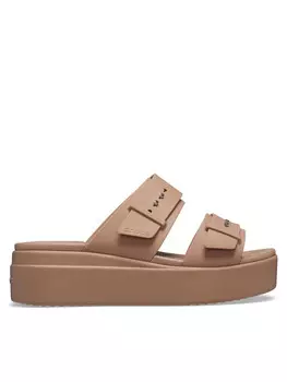 Мюли Crocs, бежевый