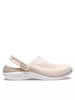 Мюли Crocs, бежевый