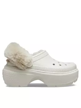 Мюли Crocs, бежевый