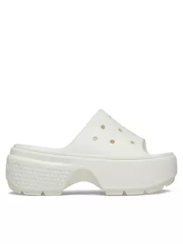 Мюли Crocs, бежевый