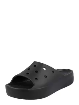 Мюли Crocs, черный