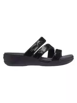 Мюли Crocs, черный