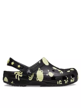 Мюли Crocs, черный