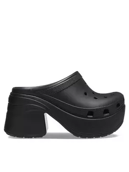 Мюли Crocs, черный