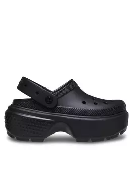 Мюли Crocs, черный