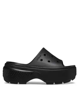 Мюли Crocs, черный