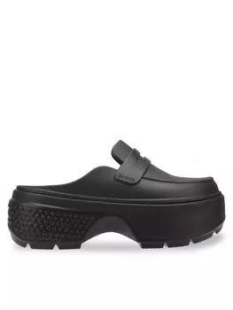 Мюли Crocs, черный