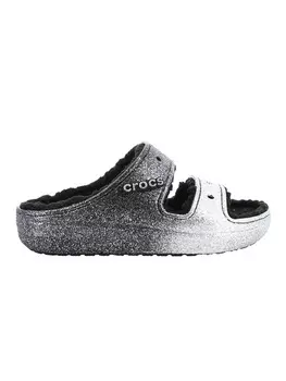 Мюли Crocs Classic Cozzzy, антрацит