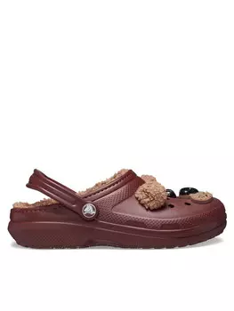 Мюли Crocs Classic Lined Iam Brown Bear Clog Kids T 210019, коричневый