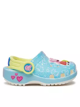 Мюли Crocs Classic Peppa Pig Clog T 210476, белый
