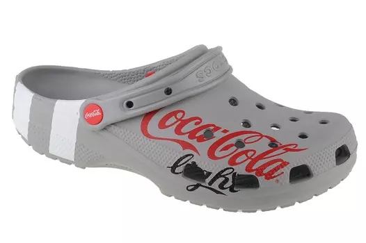 Мюли Crocs Crocs Classic Coca Cola Light X Clog, серый