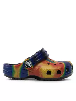 Мюли Crocs Dunkelblau, разноцветный/темно-синий