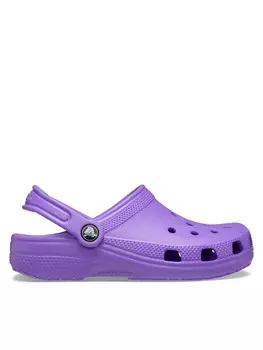 Мюли Crocs, фиолетовый