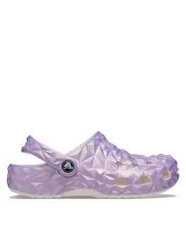 Мюли Crocs, фиолетовый