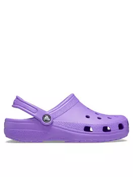 Мюли Crocs, фиолетовый