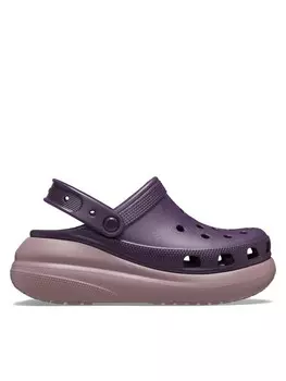Мюли Crocs, фиолетовый