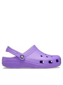 Мюли Crocs, фиолетовый