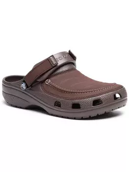 Мюли Crocs, коричневый