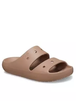 Мюли Crocs, коричневый