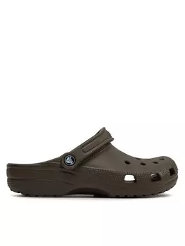 Мюли Crocs, коричневый