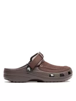 Мюли Crocs, коричневый