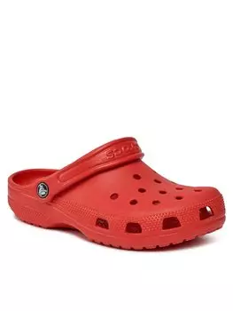 Мюли Crocs, красный