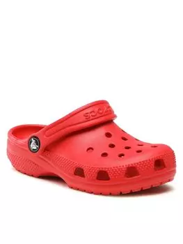 Мюли Crocs, красный