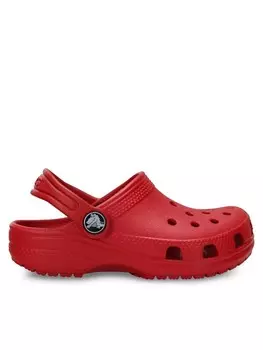 Мюли Crocs, красный