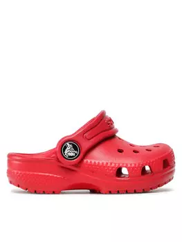 Мюли Crocs, красный