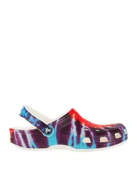 Мюли Crocs, красный