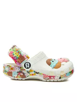 Мюли Crocs, красочный