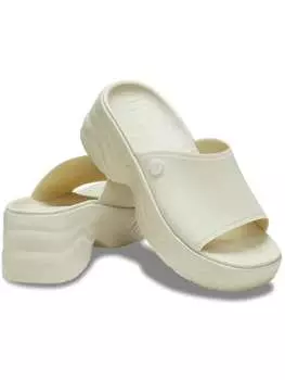 Мюли Crocs, кремовый