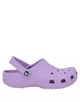 Мюли Crocs, лиловый