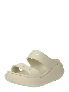 Мюли Crocs Mules Classic Crush, кремовый