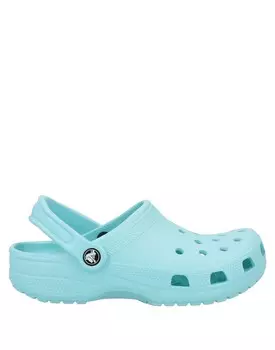 Мюли Crocs, небесно-голубой