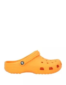 Мюли Crocs, оранжевый