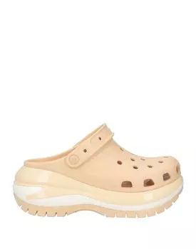 Мюли Crocs, песочный