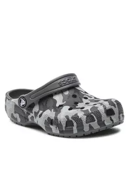 Мюли Crocs, серый