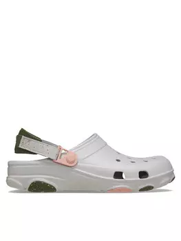 Мюли Crocs, серый