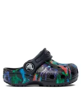 Мюли Crocs, темно-синий