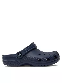 Мюли Crocs, темно-синий