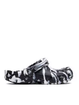 Мюли Crocs Wei, черно-белый