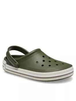 Мюли Crocs, зеленый