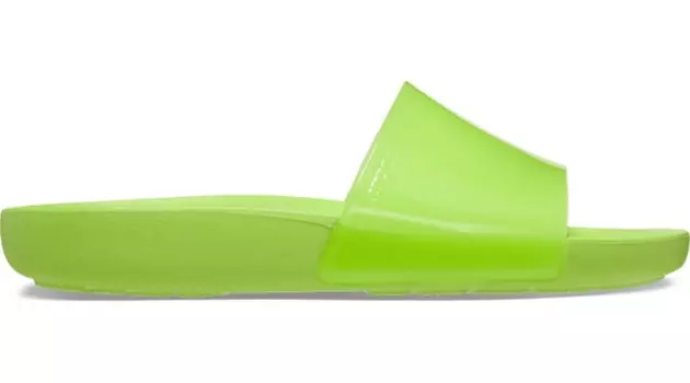 Мюли Crocs, зеленый