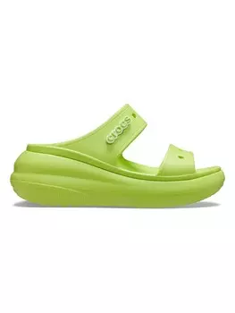 Мюли Crocs, зеленый