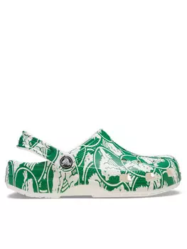 Мюли Crocs, зеленый