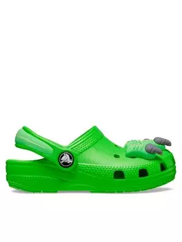 Мюли Crocs, зеленый