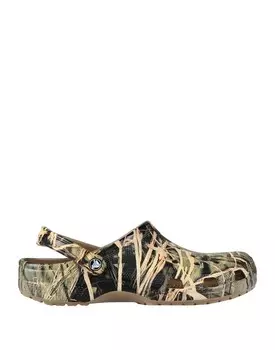 Мюли Crocs, зеленый