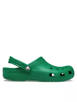 Мюли Crocs, зеленый